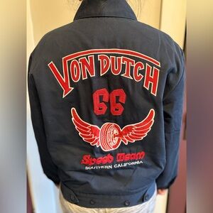 VON DUTCH VINTAGE GAS STATION JACKET